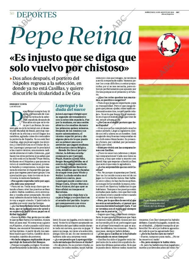 ABC MADRID 31-08-2016 página 50