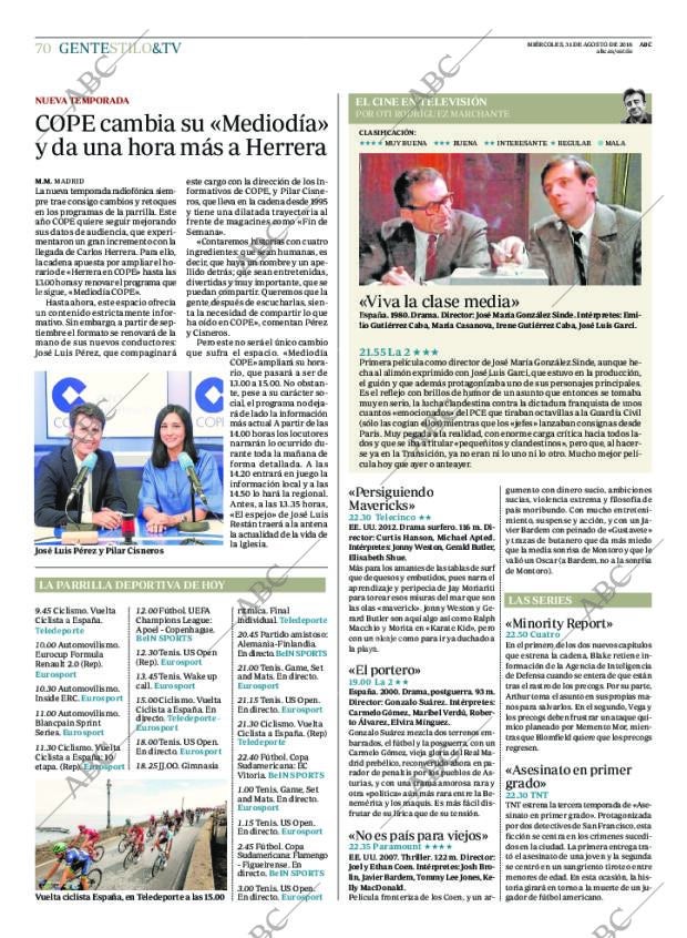 ABC MADRID 31-08-2016 página 70