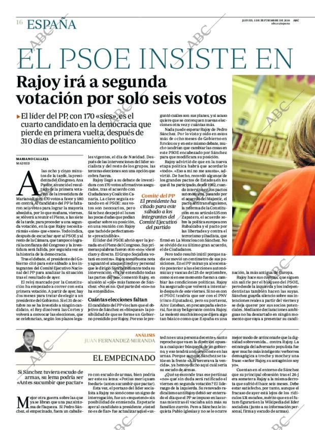 ABC MADRID 01-09-2016 página 16