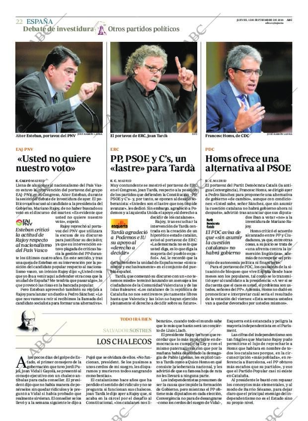 ABC MADRID 01-09-2016 página 22