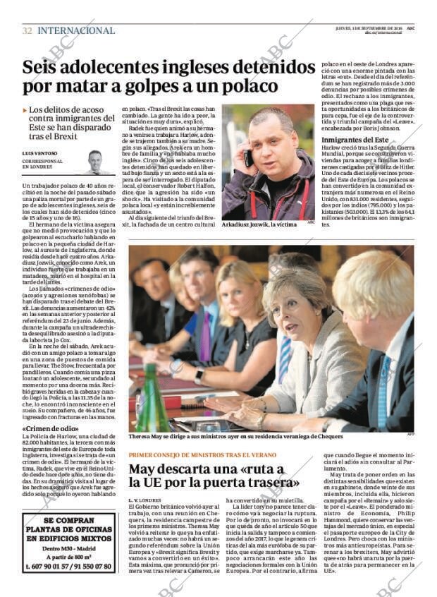 ABC MADRID 01-09-2016 página 32