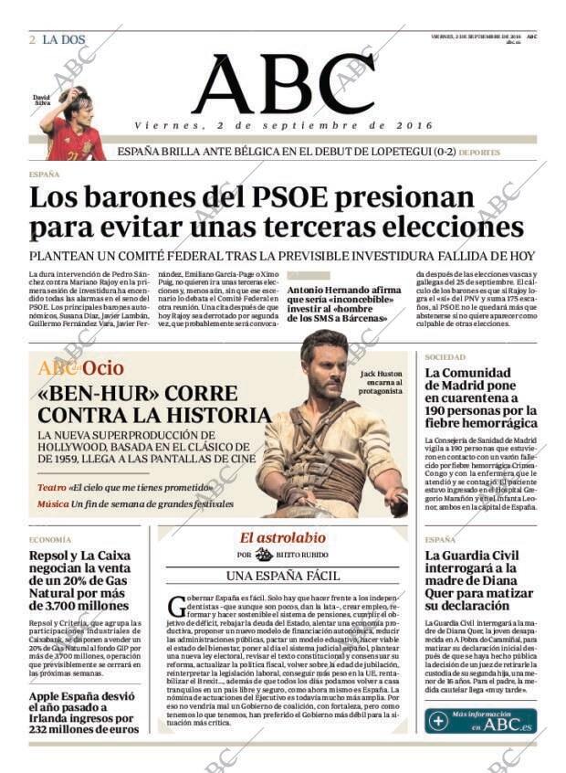 ABC MADRID 02-09-2016 página 2