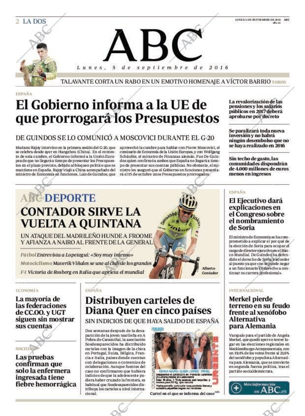 ABC MADRID 05-09-2016 página 2