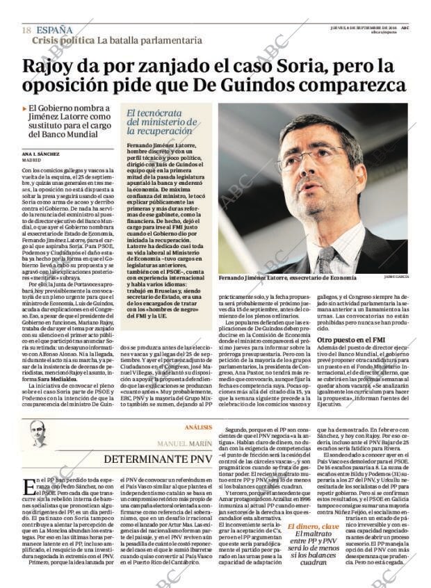 ABC MADRID 08-09-2016 página 18