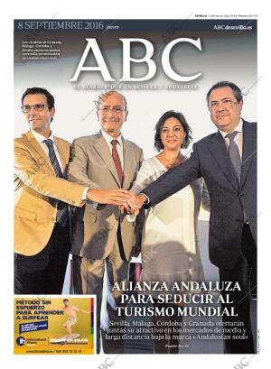ABC SEVILLA 08-09-2016 página 1