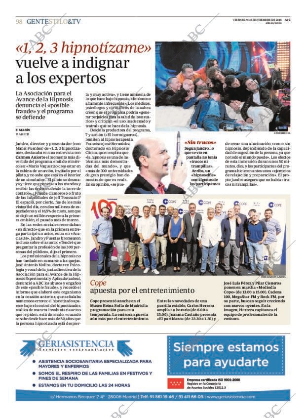 ABC MADRID 09-09-2016 página 98