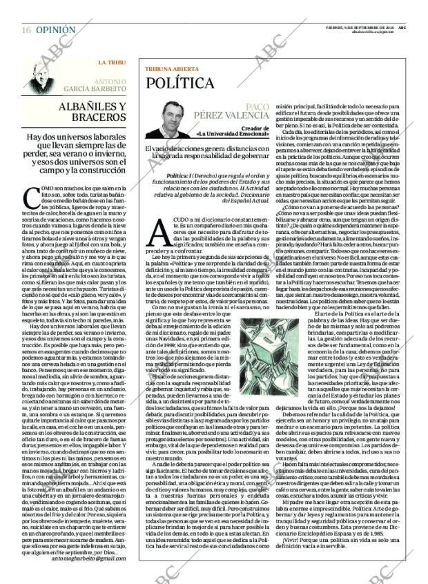 ABC SEVILLA 09-09-2016 página 16