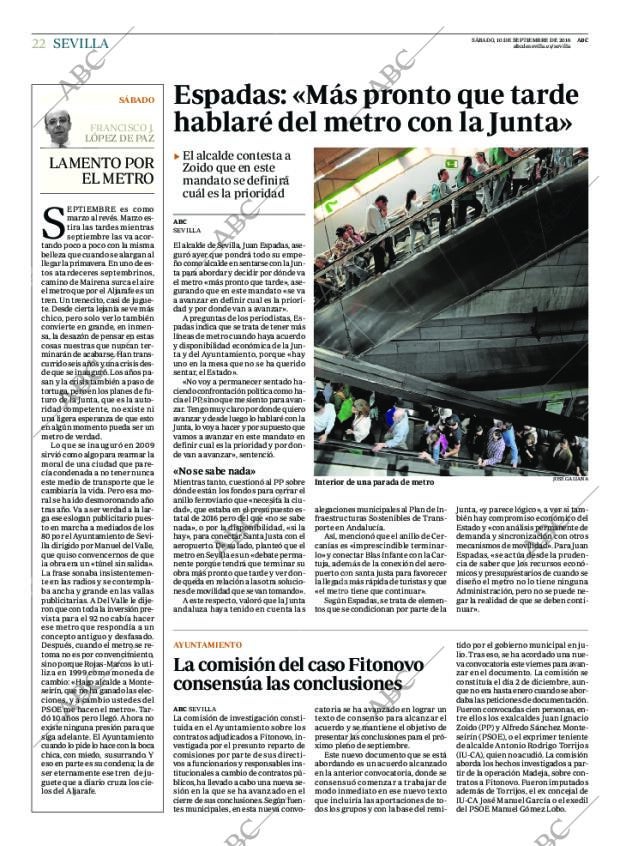 ABC SEVILLA 10-09-2016 página 22