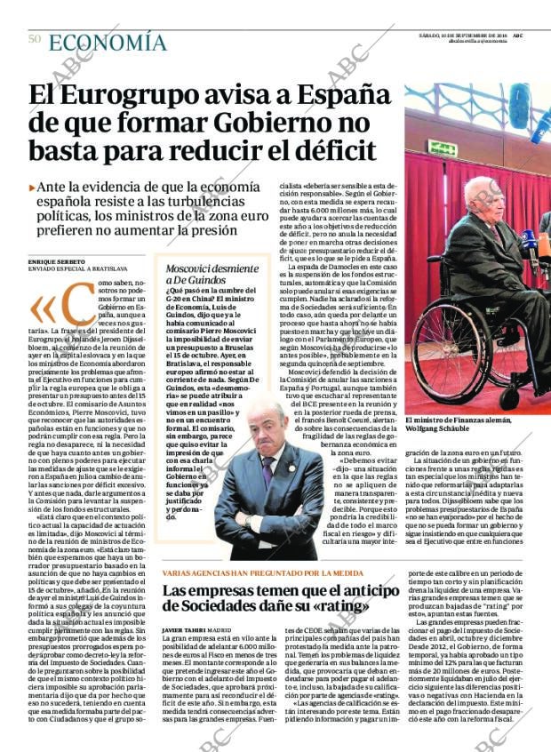 ABC SEVILLA 10-09-2016 página 50