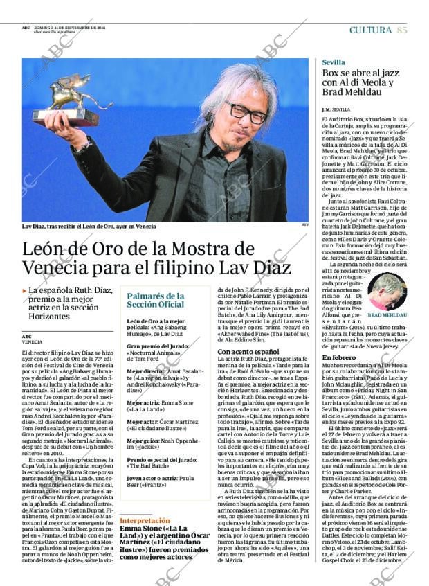 ABC SEVILLA 11-09-2016 página 85