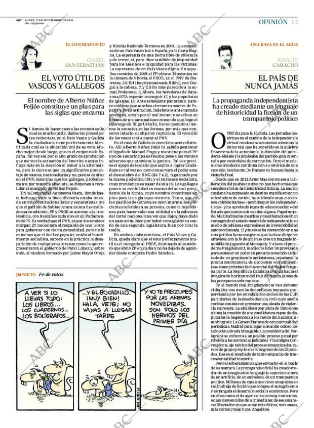 ABC MADRID 12-09-2016 página 13
