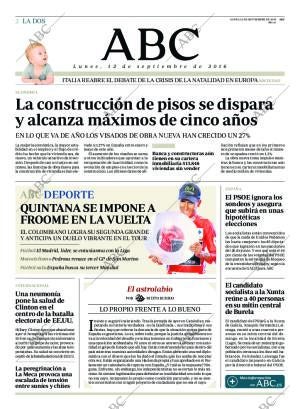 ABC MADRID 12-09-2016 página 2