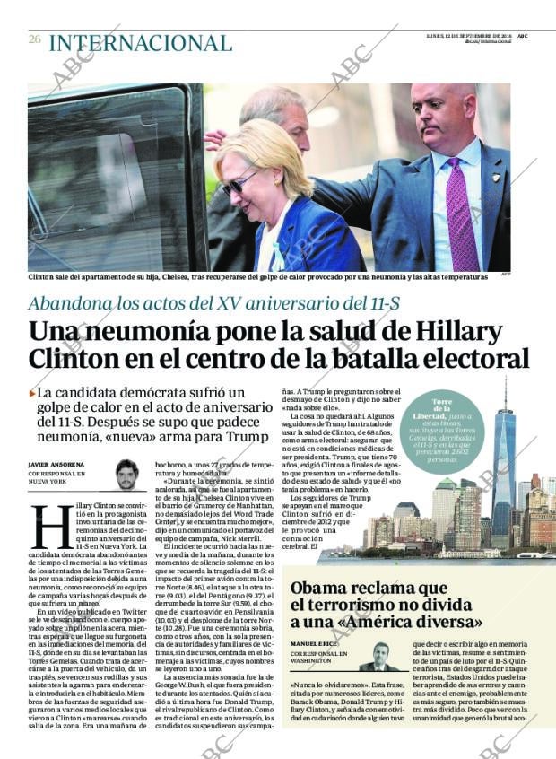 ABC MADRID 12-09-2016 página 26