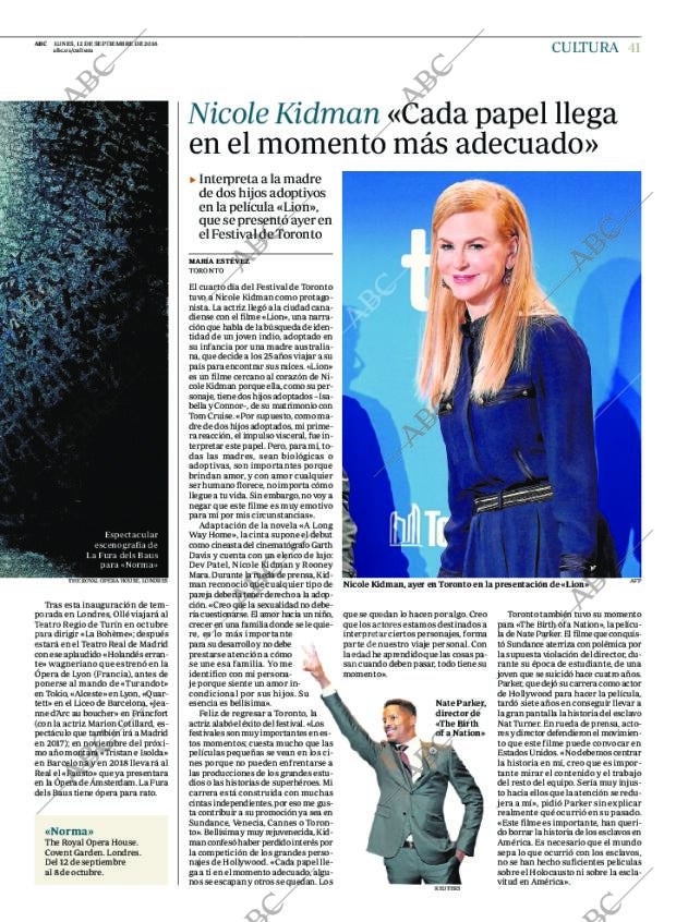 ABC MADRID 12-09-2016 página 41