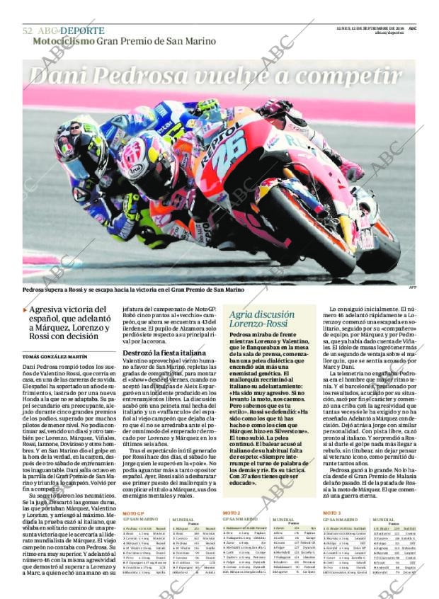 ABC MADRID 12-09-2016 página 52