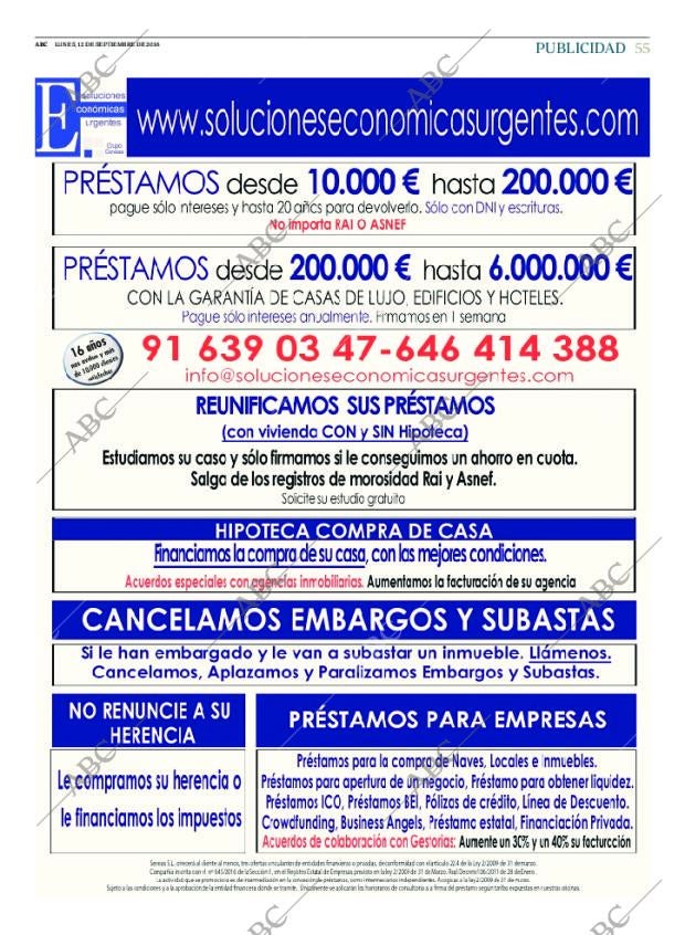 ABC MADRID 12-09-2016 página 55