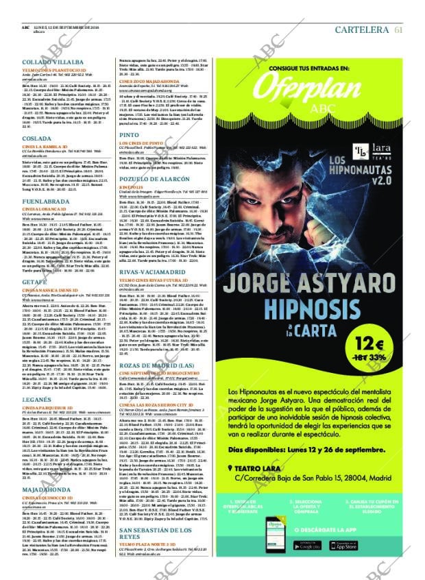 ABC MADRID 12-09-2016 página 61