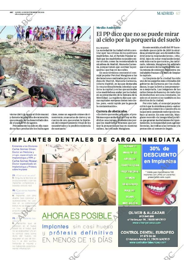 ABC MADRID 12-09-2016 página 67