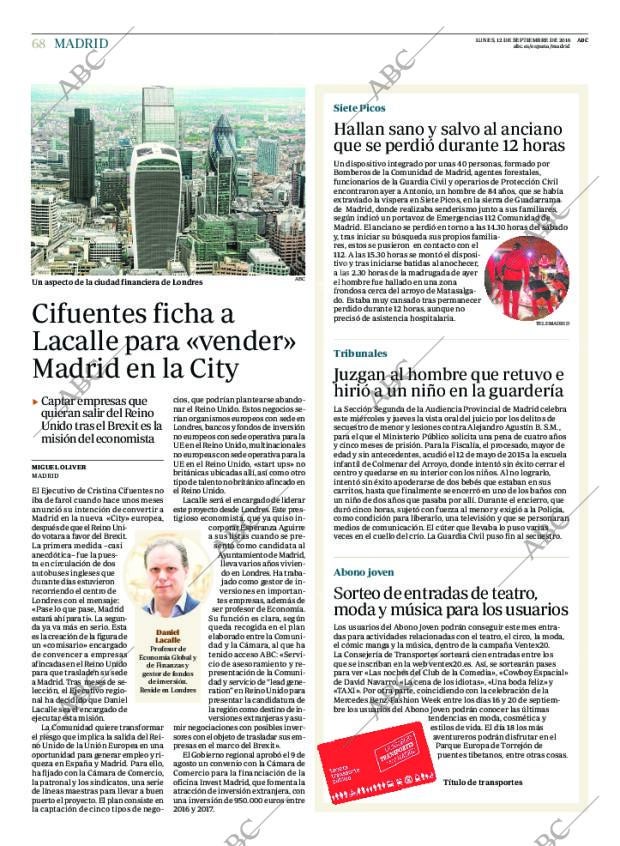 ABC MADRID 12-09-2016 página 68
