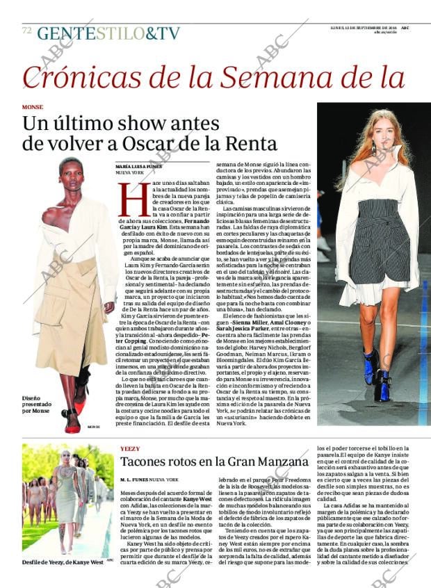 ABC MADRID 12-09-2016 página 72