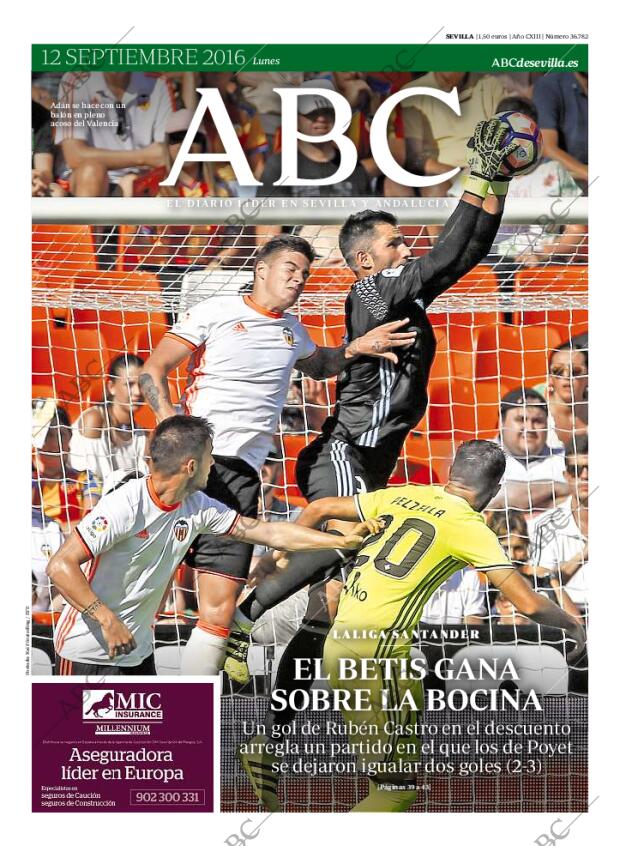 ABC SEVILLA 12-09-2016 página 1