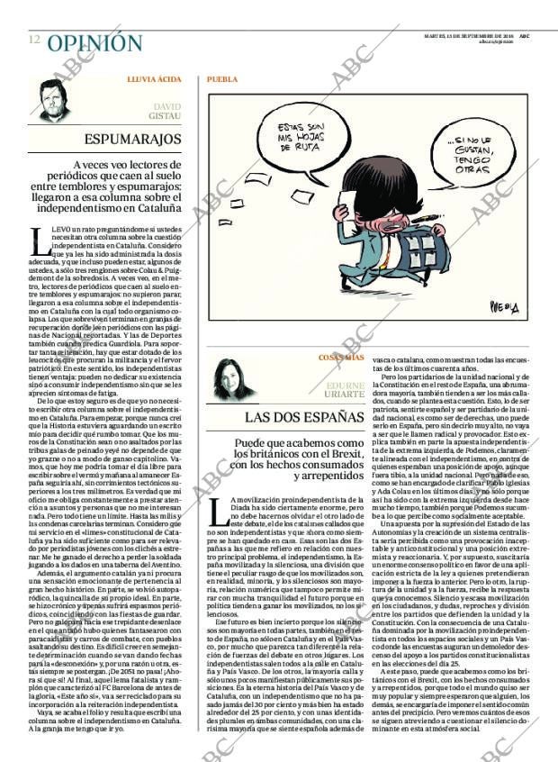 ABC MADRID 13-09-2016 página 12