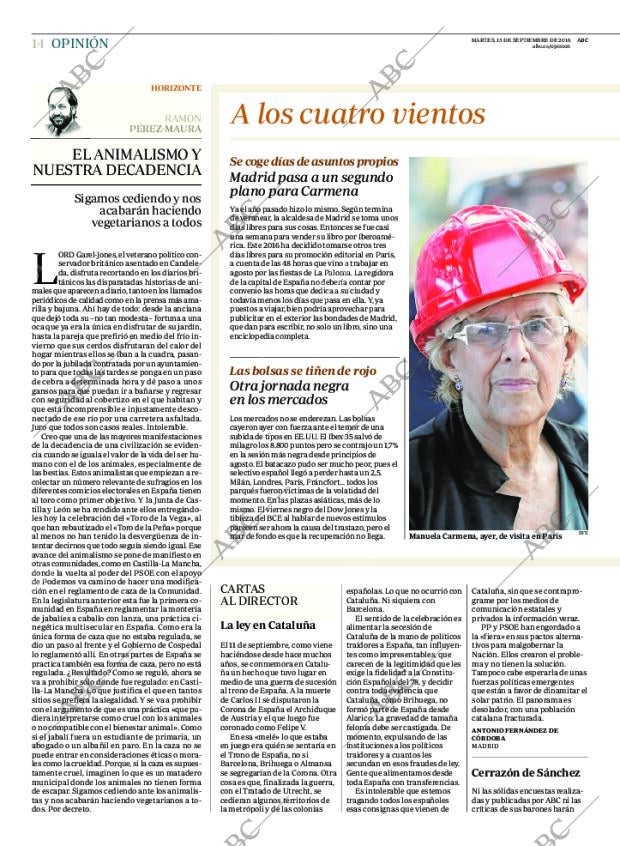 ABC MADRID 13-09-2016 página 14