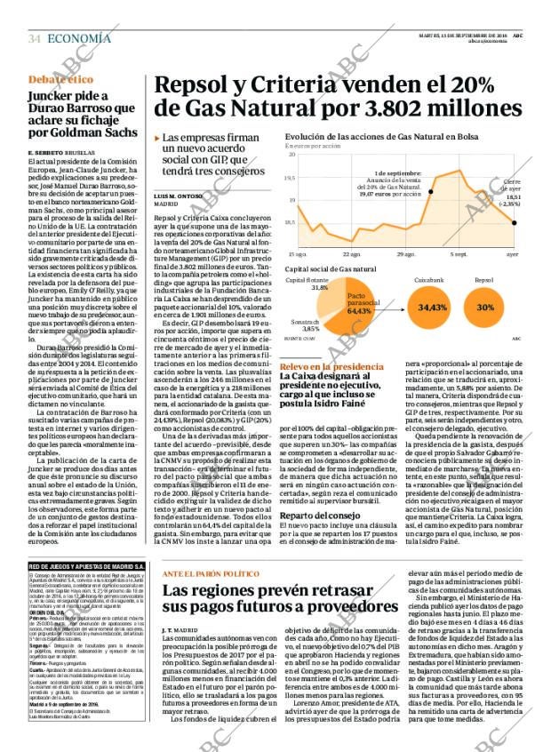ABC MADRID 13-09-2016 página 34