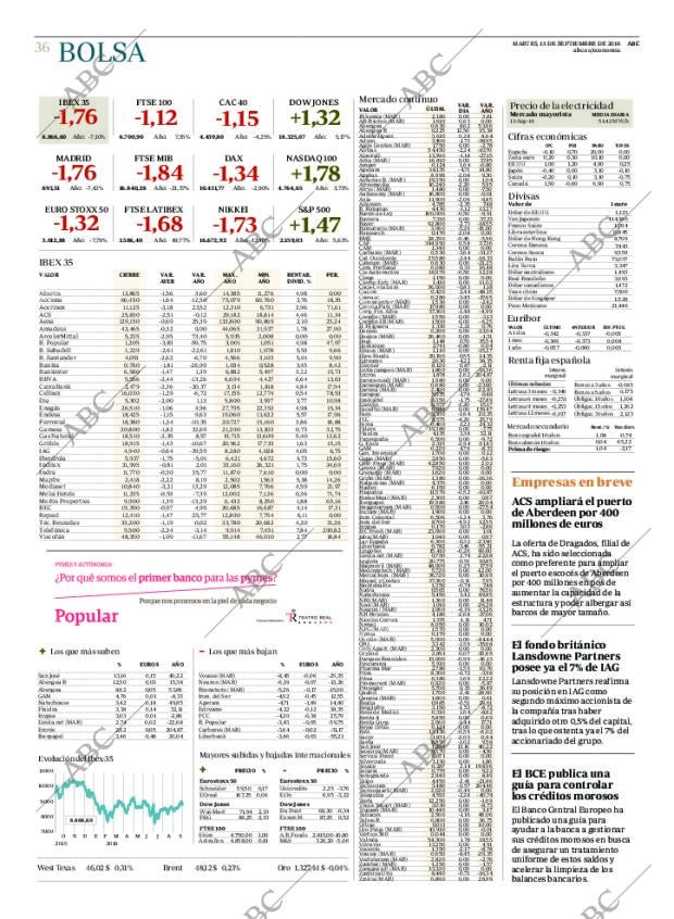 ABC MADRID 13-09-2016 página 36