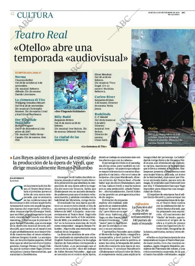 ABC MADRID 13-09-2016 página 42