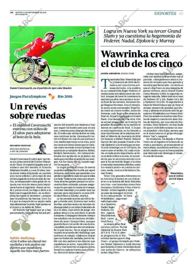 ABC MADRID 13-09-2016 página 49
