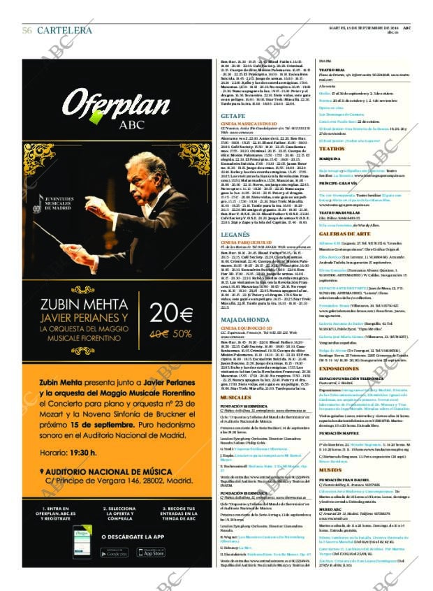 ABC MADRID 13-09-2016 página 56