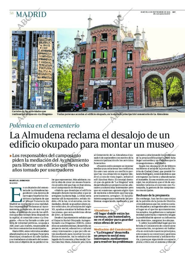 ABC MADRID 13-09-2016 página 58