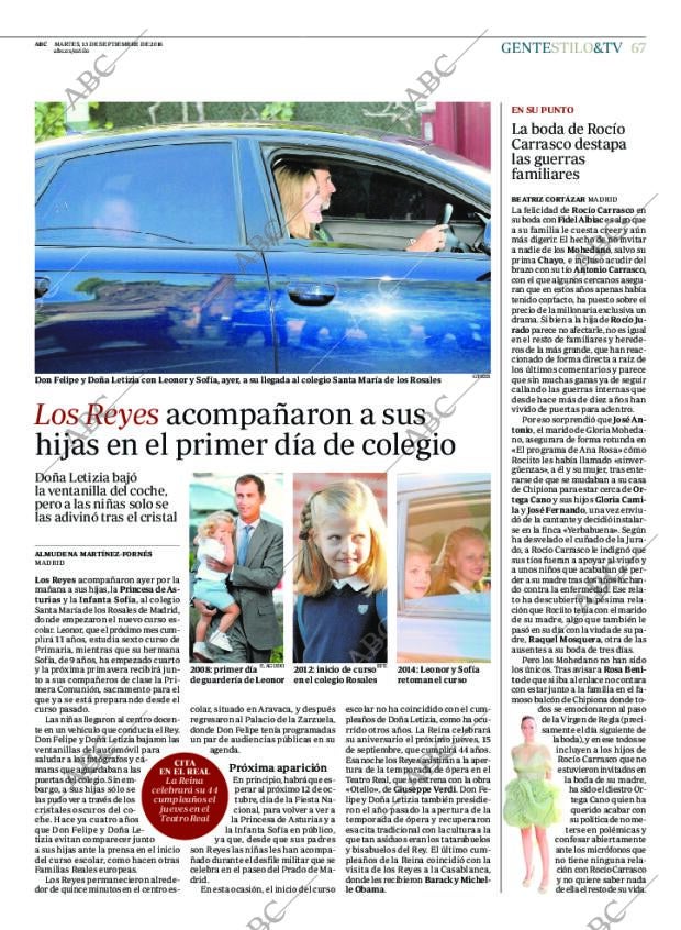 ABC MADRID 13-09-2016 página 67