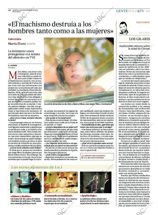 ABC MADRID 13-09-2016 página 69