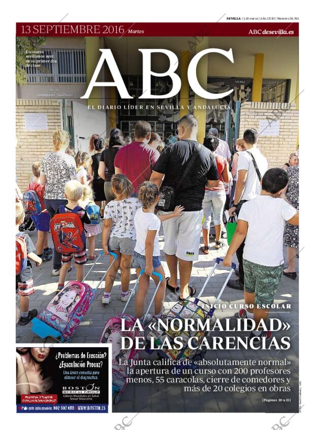 ABC SEVILLA 13-09-2016 página 1