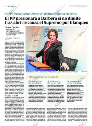 ABC MADRID 14-09-2016 página 20