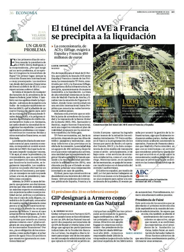 ABC MADRID 14-09-2016 página 36
