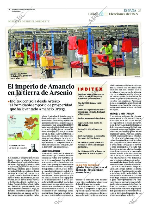 ABC MADRID 15-09-2016 página 23