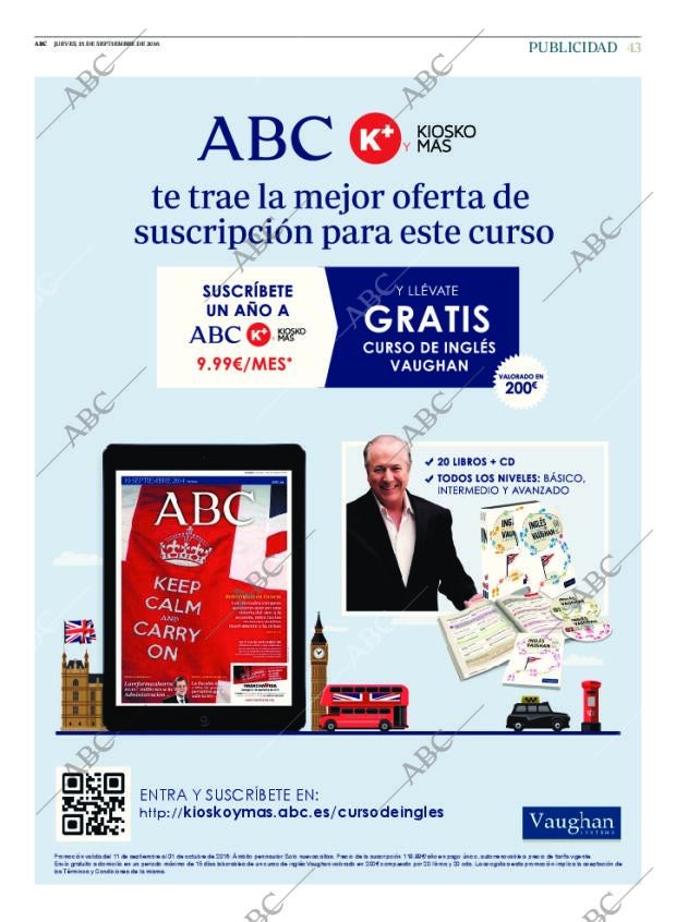 ABC MADRID 15-09-2016 página 43