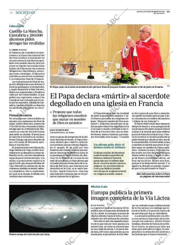 ABC MADRID 15-09-2016 página 46