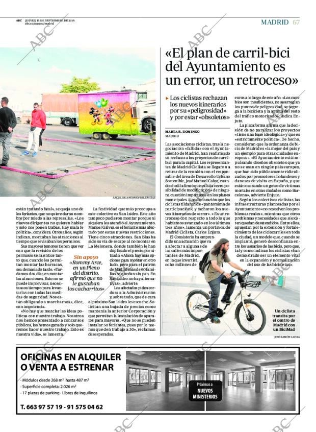 ABC MADRID 15-09-2016 página 67