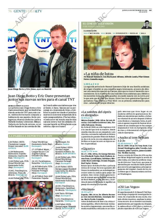 ABC MADRID 15-09-2016 página 76