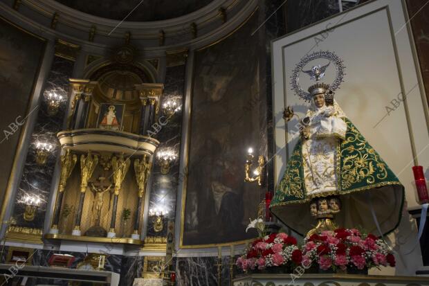 Parroquia de nuestra Señora de Covadonga en Manuel Becerra - Archivo ABC