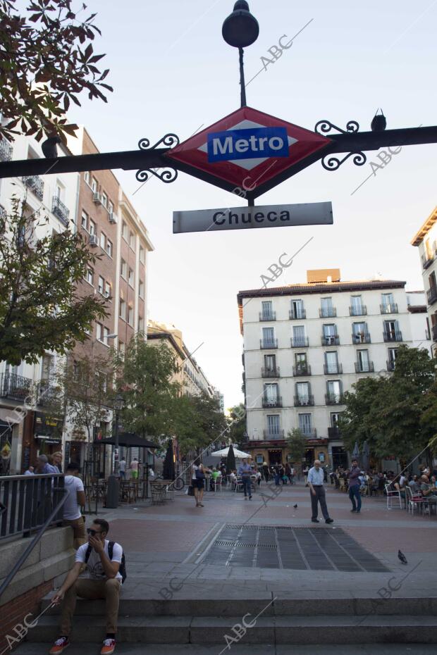 Plan B. Plaza De Chueca - Archivo ABC