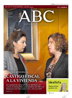 ABC CORDOBA 20-09-2016 página 1