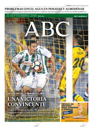 ABC CORDOBA 21-09-2016 página 1