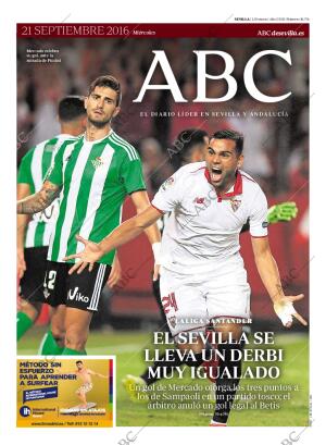 ABC SEVILLA 21-09-2016 página 1