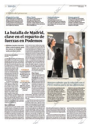 ABC MADRID 22-09-2016 página 20