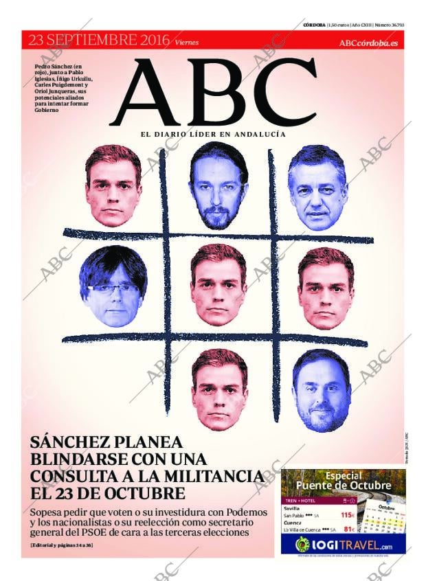 ABC CORDOBA 23-09-2016 página 1